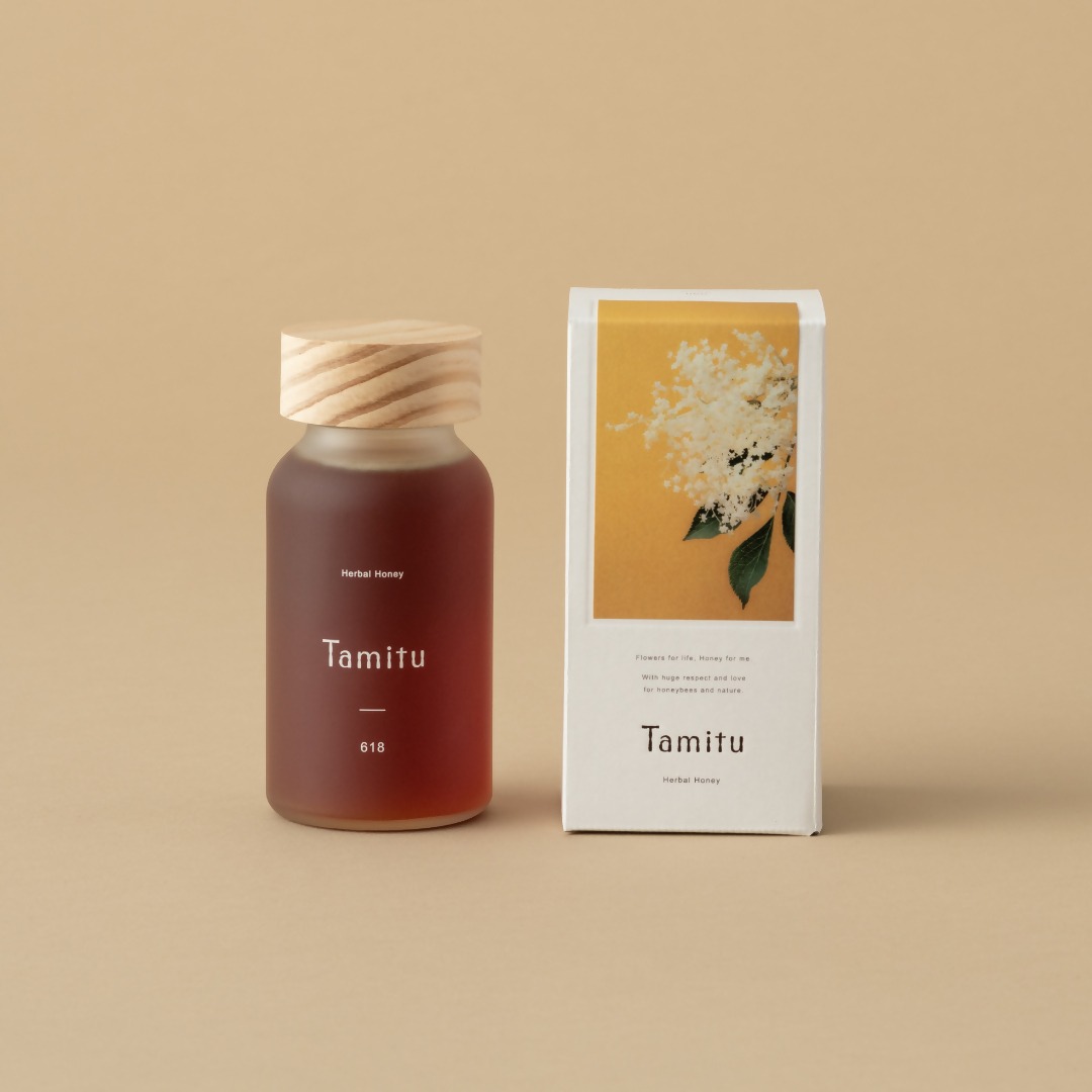 ［Tamitu］Herbal Honey 618（純粋はちみつに数種類のハーブとスパイスを調合）